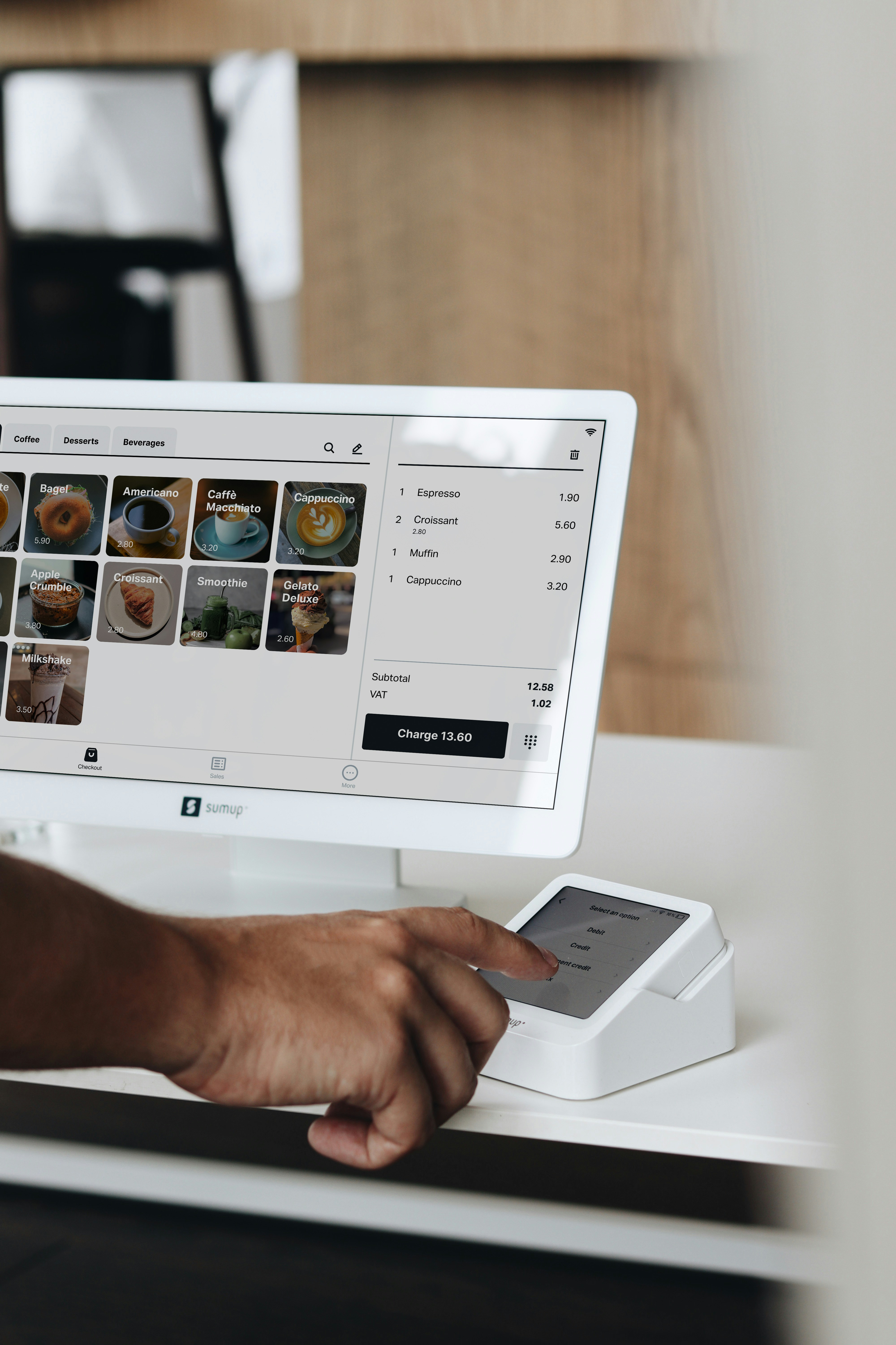 Digital point of sale and payment terminal